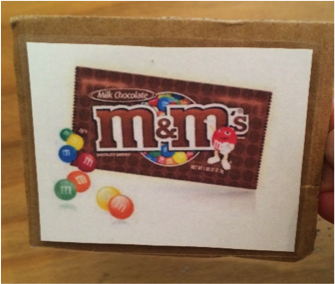 A picture of M&Ms candies