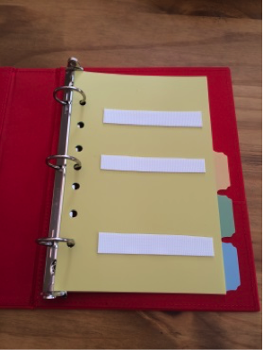 A PECS binder