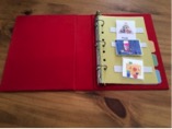 A PECS binder with pictures
